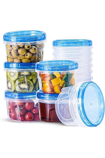 Yelajoy 6 Pack 500ml/16OZ Freezer Containers with Twist Lids, Reusable Food S...