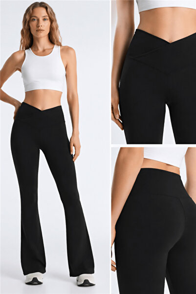 The Fashion Fraction x NA-KD Buy Spanish Flared Leggings