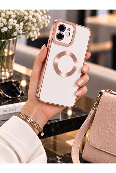 one depot only for quality life iPhone 11 Uyumlu Kılıf Kamera Korumalı Logo Gösteren Kapak