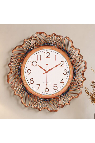 odjas Ceas de perete modern decorativ 57 cm design elegant cu cadran mare sil...