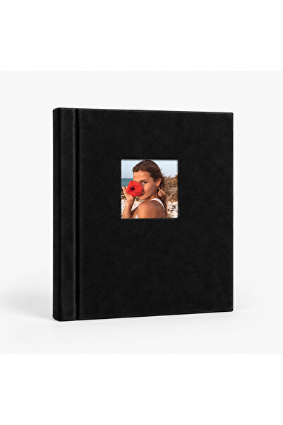 Nobbystar Adhesive Suede Photo Album Black 30X37 cm 15 Sheets 30 Pages