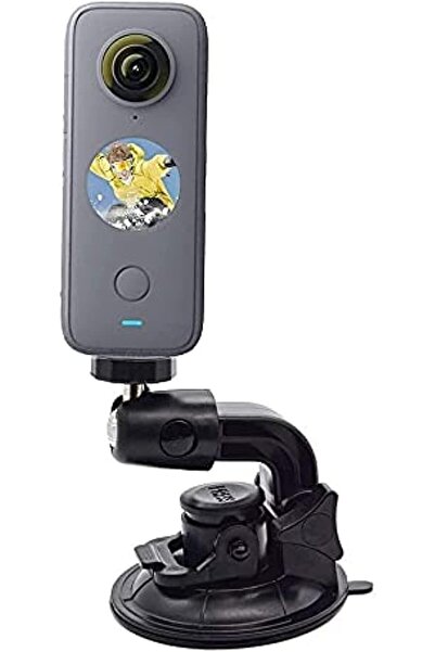 eWINNER Car Mount Suction Cup Dashboard Holder for Insta360 X4/X3/One X2/X1 f...
