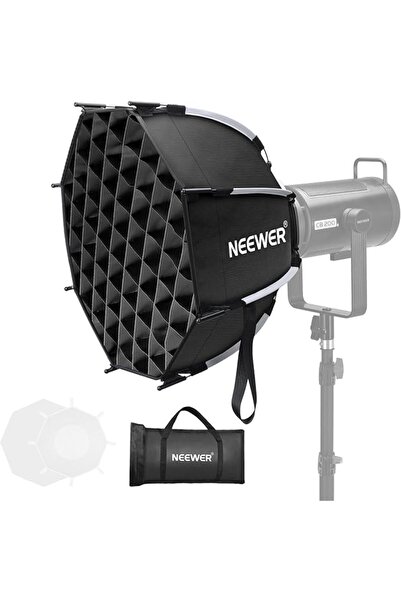 NEEWER طقم سوفت بوكس ثماني الأضلاع، صندوق إضاءة مكافئ الشكل مقاس 17.7 بوصة مع...