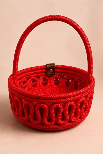 Comfort Craft Διακοσμητικό καλάθι από τρικότ με λαβές (19x7 εκ.) |   Οργανωτή...