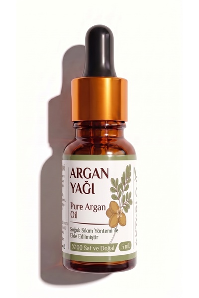 aktarloji 5 ml Argan Oil / Pure, Unadulterated and 100% Natural - Cold Pressed