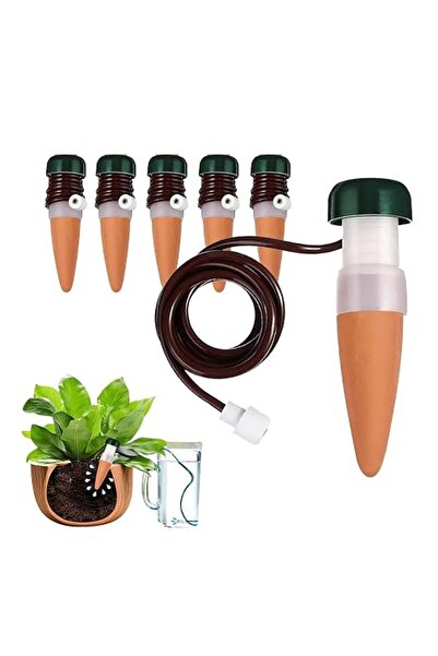 GENERAL 6 Pack Plant Self Watering Spikes Automatic Irrigation