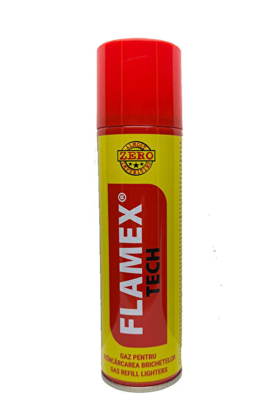 Flamex Αναπλήρωση αερίου για αναπτήρες Tech, 250 ml