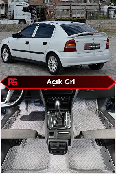 PASPASGRAFT Opel Astra G Kasa 2000-2006 Araca Özel 8D Deri Tam Kaplama Su Geç...