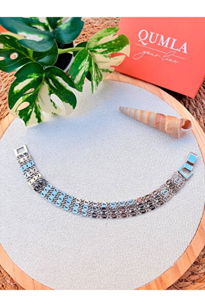 XUPİNG EZME ÖRME ÇELİK BİLEKLİK ( BOY 19 CM )