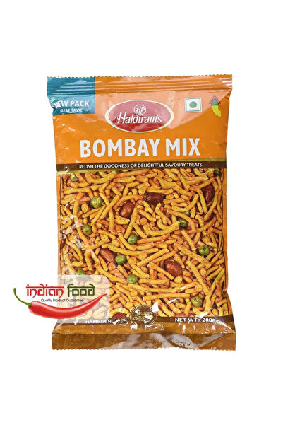 Haldirams HALDIRAM Amestec Bombay (Amestec de gustări din zona Bombay) 200g