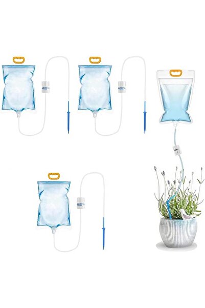 Yelajoy 3.5L Automatic Plant Watering System, DIY Drip Irrigation Bags with A...