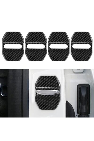 Generic 4Pcs Car Door Lock Latches Cover Protector Compatible with Mercedes B...