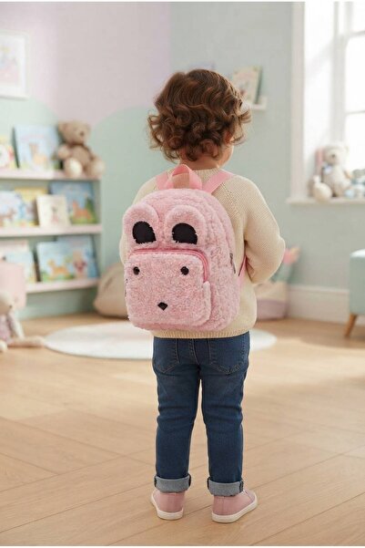 proMAS Cucuk Backpack Stylish and Comfortable, Very Cute Cat Patterned Plush ...