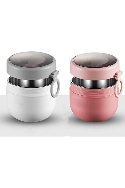 NALACAL 2PCS Stainless Steel Overnight Oats Jars, 21oz Overnight Oats Contain...