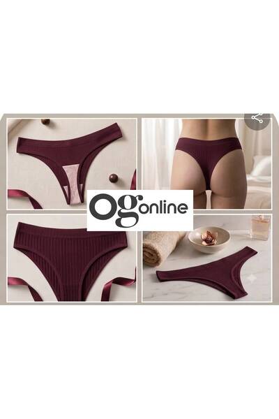 FİTİLLİ ESNEK KUMAŞ STRİNG TANGA