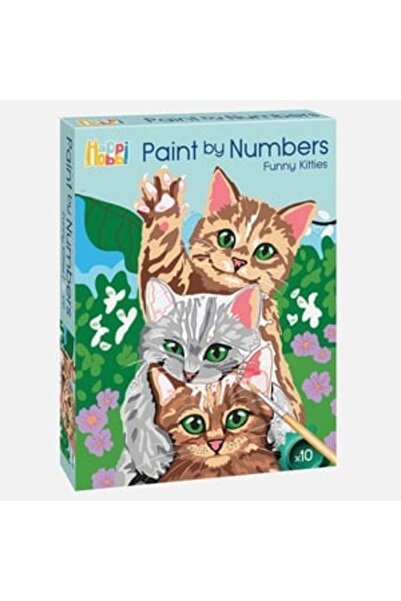 Belora HappiHobbi Pictura pe Numere Funny Kitties - AS