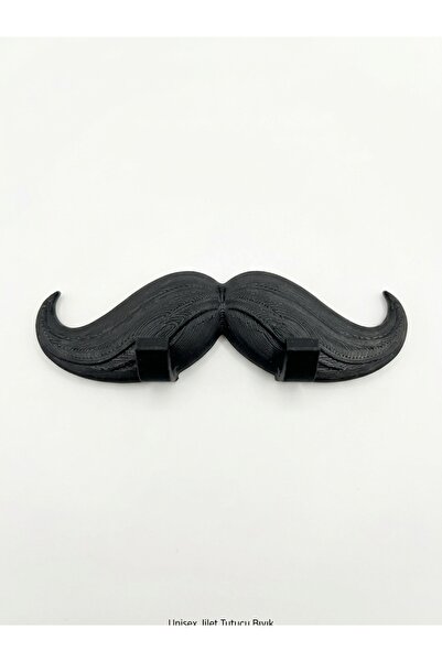 LOOKLYN Set of 2 Razor Holders with Mustache and Lip Designs - Bathroom Razor Hanger (Men's & Women's Special Design)