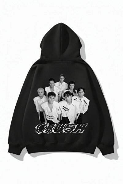 STYKEER Oversize Unisex Crush Sweatshirt Grup Boyband Yeni Erkek Grup Şarkı E...