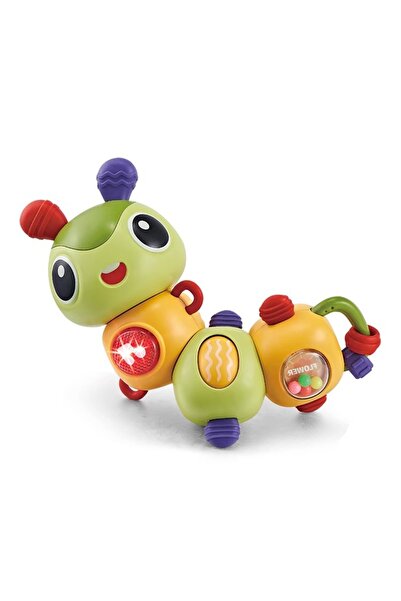Picodino Interactive Caterpillar Toy Music and Lights Baby Insects