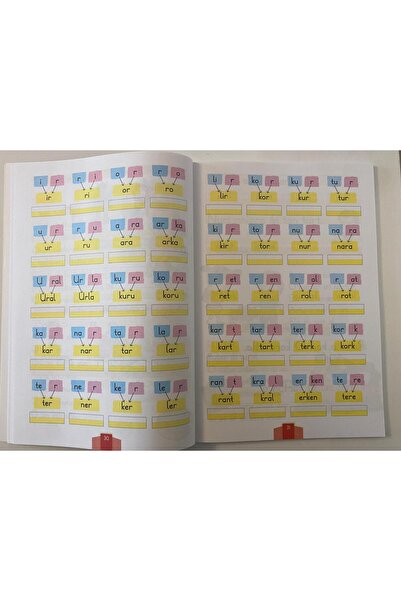 Aba Kitap 1.Sınıf Yazı Defteri Seti - Hece Kitabı - Örnek Harfli Çalışma Defteri + 4 adet FC Silgili Kurşun Kalem Hediyeli