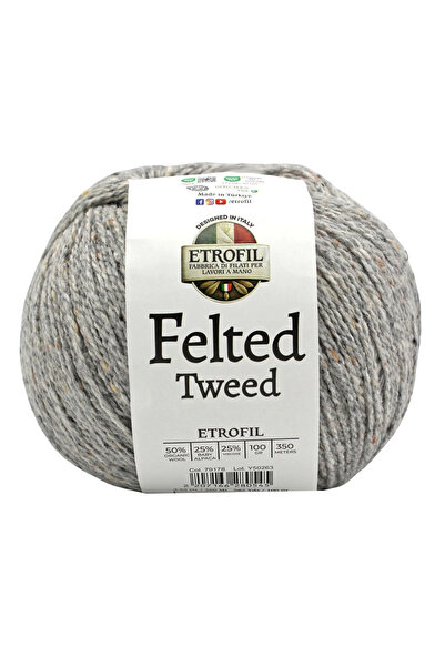 Etrofil Knitting Yarn - Gray - Wool