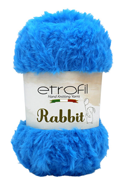 Etrofil Knitting Yarn - Blue - Polyester