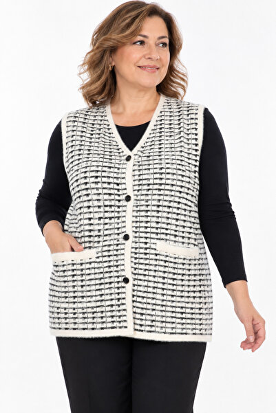 Zeynep Örme Vests - White - Relaxed fit