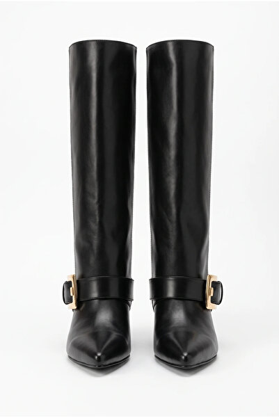 uqpe Knee-High Boots - Black - Evening / Daily