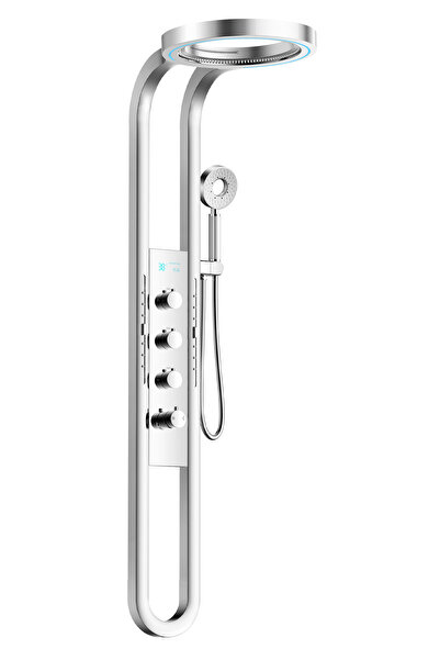 banyonatural LÜX DİJİTAL PANEL PİRİNÇ GÖSTERGELİ VE LEDLİ 5 FONKSİYONLU PİYAN...