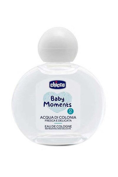 Chicco Baby Moments Baby Cologne – Mild, Fragrant, 100 ML for Pure Baby Bliss