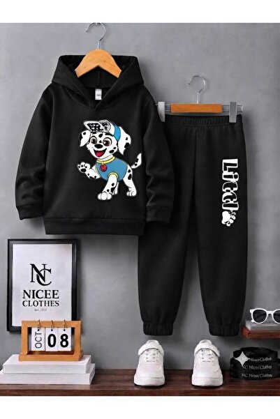 NC Nicee Clothes Children's Tracksuit Unisex (Dalmactian Dog Print Winter)