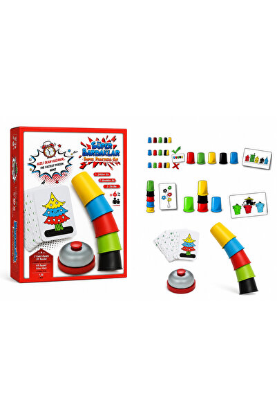W-Design 5 Adet Eğitici Öğretici Eğlenceli Kutulu Zeka Oyunları Mega Set