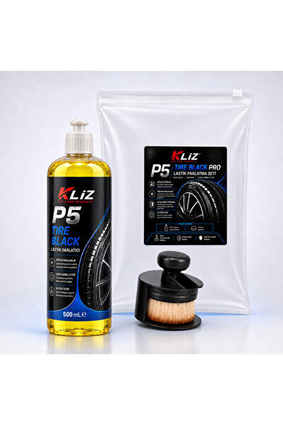 P5 Tire Black Pro - Lastik Parlatma Seti