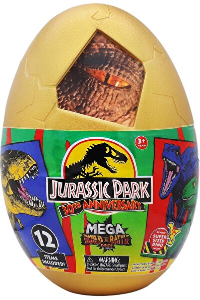 JURASSIC WORLD كابتيفز دومينيون ميجا إيج، لعبة ديناصورات مفاجئة مع شخصيات قاب...