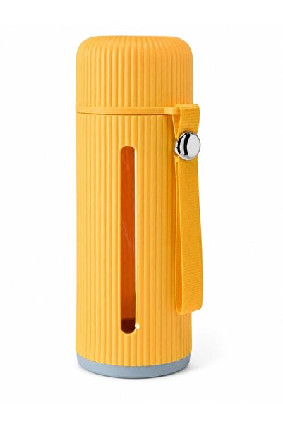TOY LAND Glass Water Bottle with Protective Sleeve & Carry Loop | Leak Proof ...