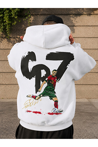 VODEXA Adult Men's Hooded Sweatshirt Printed 3 Thread Raster Sweatshirt -