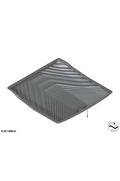 Generic Tavă Portbagaj BMW G26 Gran Coupe originală Cod 51472475282