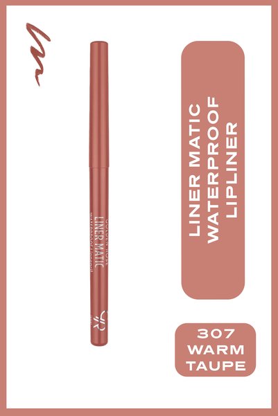 Golden Rose Liner Matic Waterproof Lippencil - Suya Dayanıklı Dudak Kalemi No...
