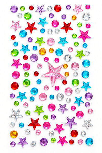 Venus Design Yüz-Saç-Vücut Küçük Yıldız Sticker Seti