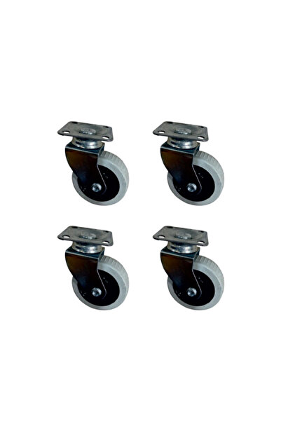 Lovesta Home Ball Caster with Spring - 20X50 - Gray Hks176 - 4 Pieces