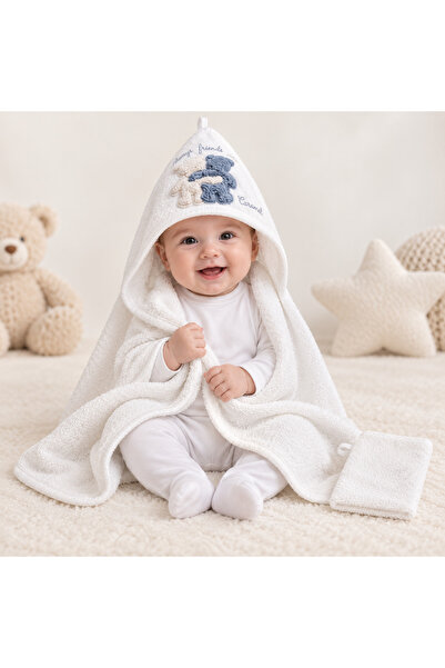 Caramell Knitted Baby Eraser Towel Bse3037