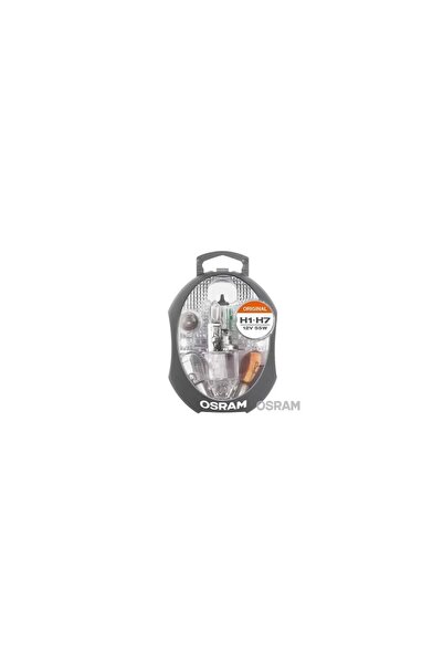 ams-OSRAM SET BECURI AUTO DE REZERVA 12V H1/H7 OSRAM