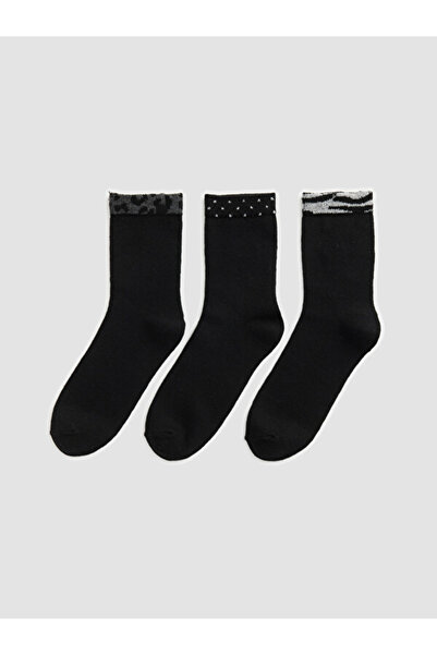 LC Waikiki I Embroidered Women's Socks 3-Piece Set from Freezen Store