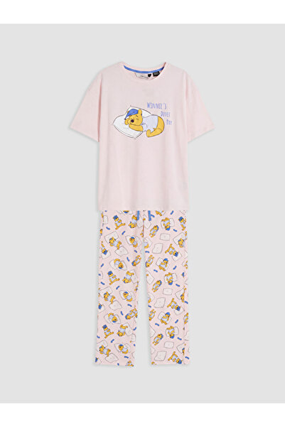 LC Waikiki Winnie the Pooh Printed Women's Pajama Set for Style Enthusiasts f...