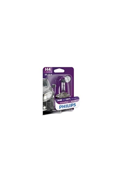 Philips BEC FAR H4 P43T 60/55W 12V VISION PLUS