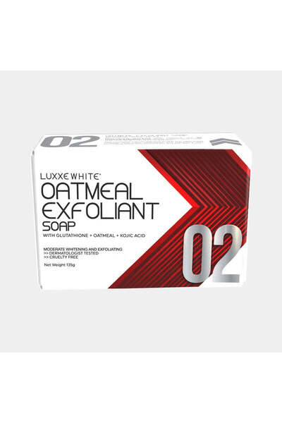 Luxxe White 02 Oatmeal Exfoliant Soap