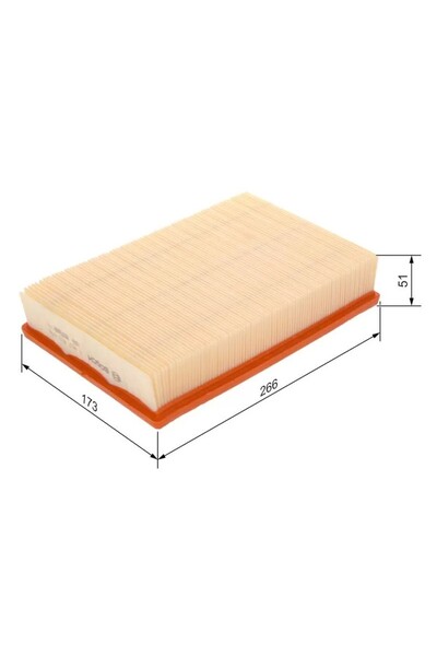 Bosch Filtru aer 1 457 433 099 FORD FOCUS II (DA_, HCP, DP)
