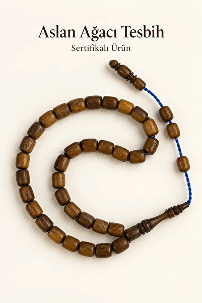 İlkbenaldim Special Handcrafted Lion Tree Prayer Beads – Certified