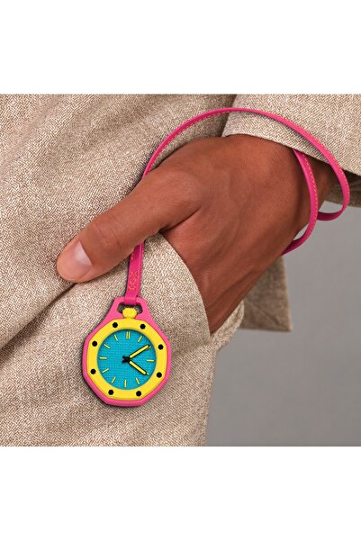 Urban Bloom ساعة Audemars Piguet x Swatch Royal Pop Collection LAN BA مع حزام سيليكون مزدوج الاستخدام
