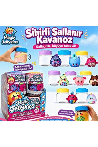 Magic Jellykins Peluş Sihirli Dönüşüm Kavanozu